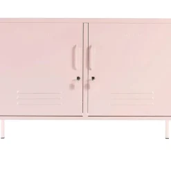 Aparador De Metal Con Puertas Mustard