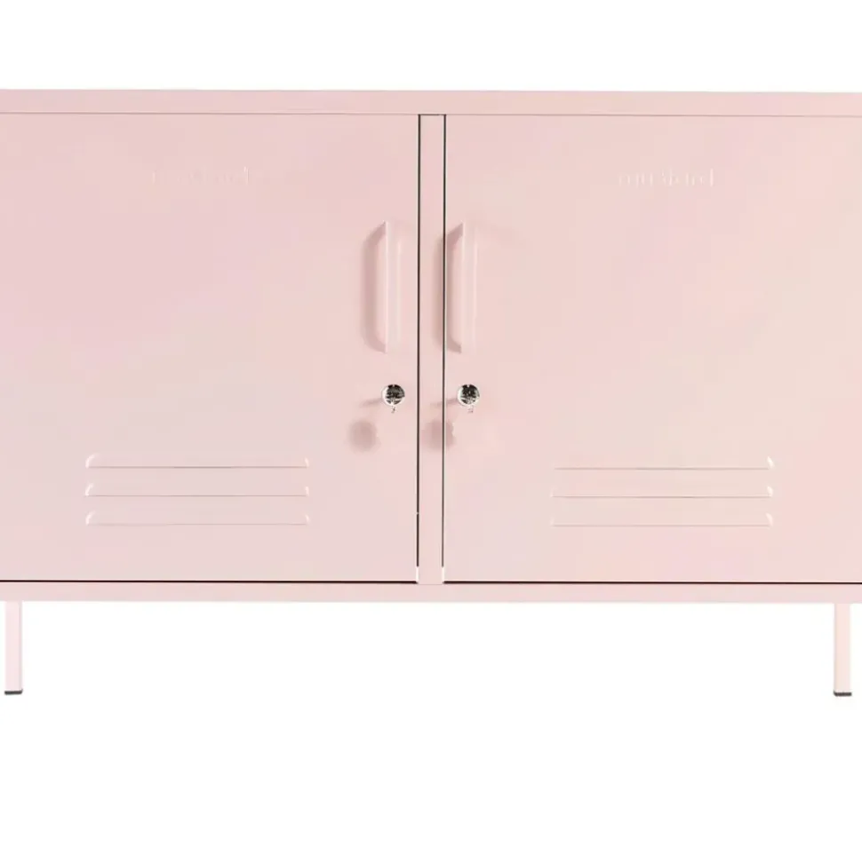 Aparador De Metal Con Puertas Mustard