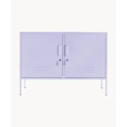 Aparador De Metal Con Puertas Mustard