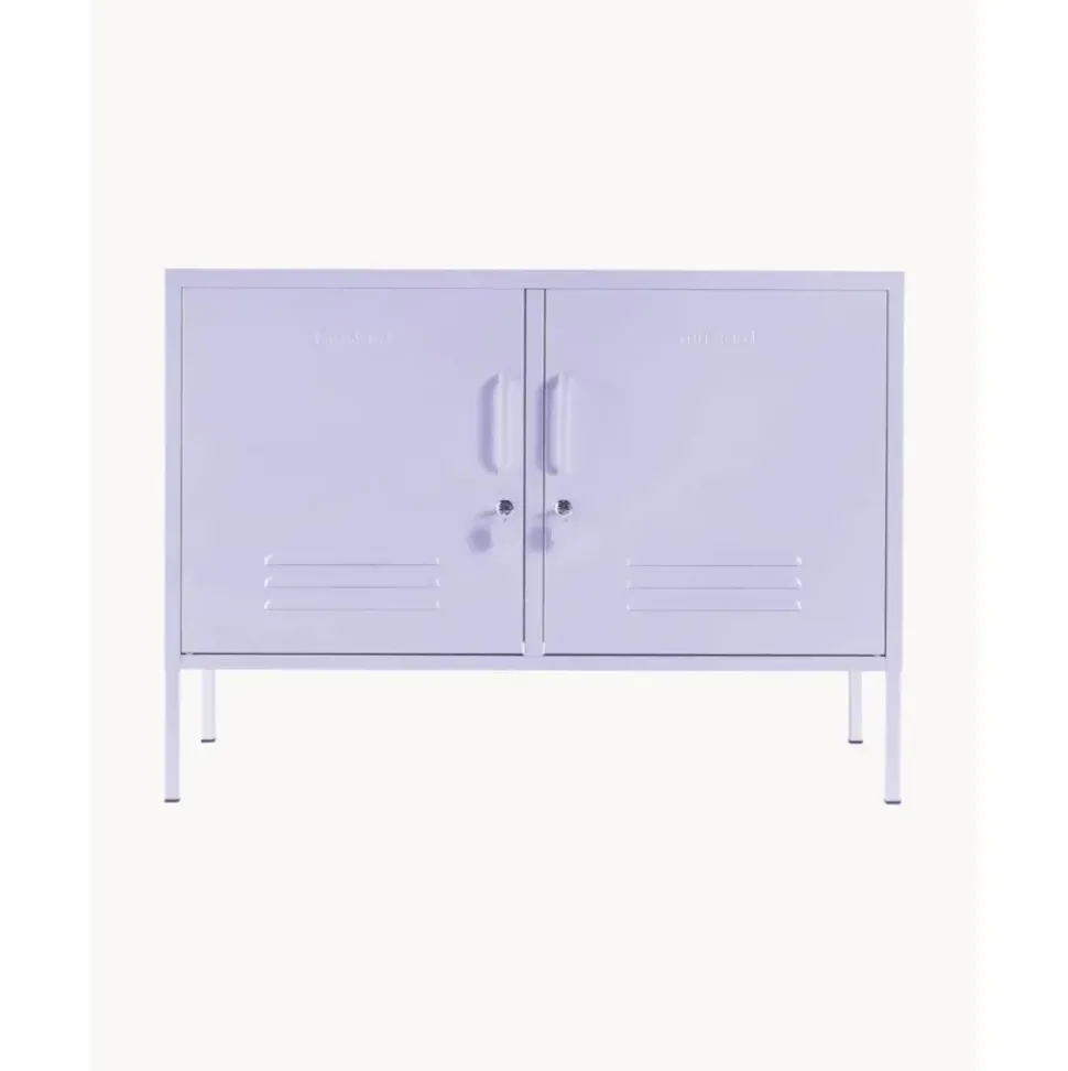 Aparador De Metal Con Puertas Mustard