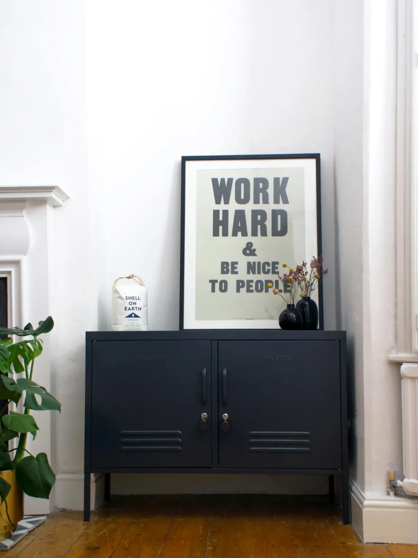 Aparador De Metal Mustard