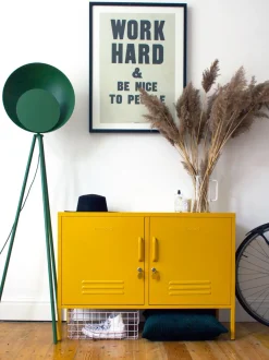 Aparador De Metal Mustard