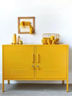 Aparador De Metal Mustard