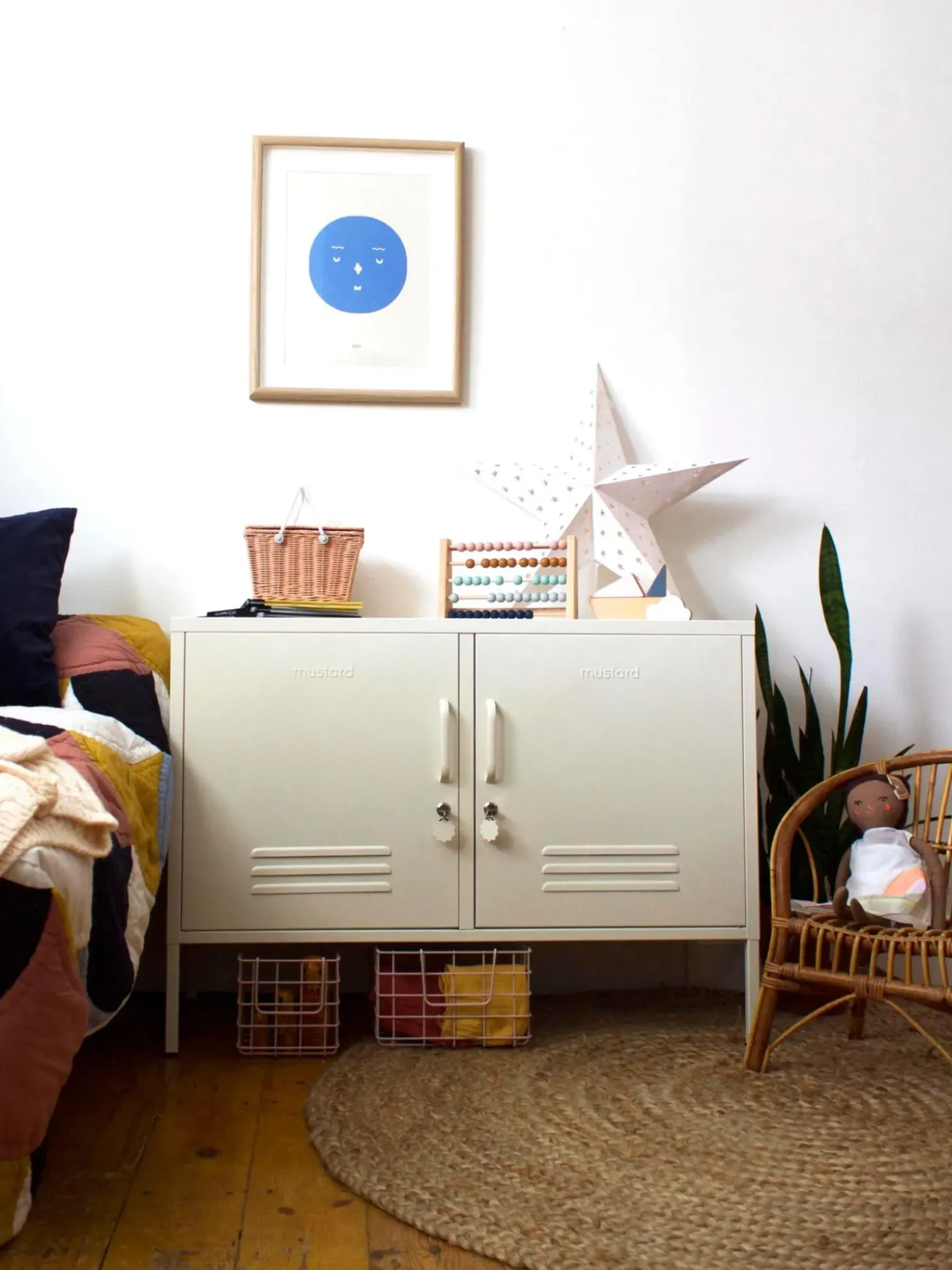 Aparador De Metal Mustard