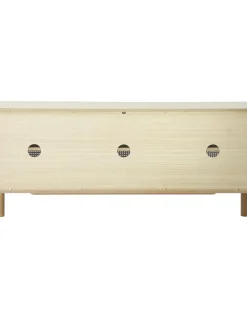 Aparador De Roble Con Tejido Vienes Jolie