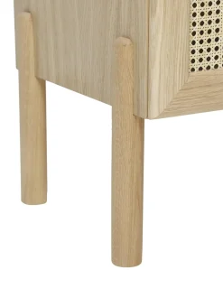 Aparador De Roble Con Tejido Vienes Jolie