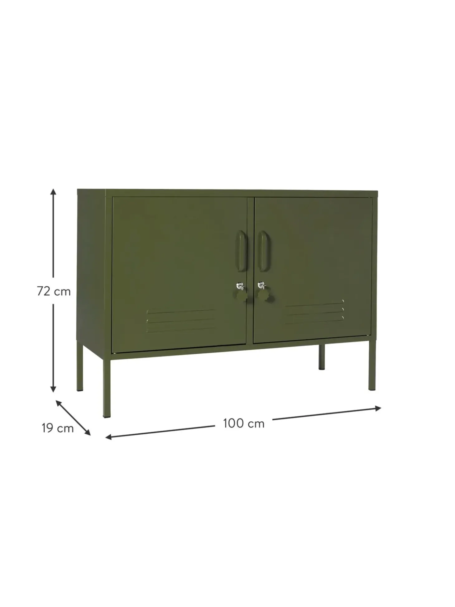 Aparador Taquilla De Metal The Lowdown