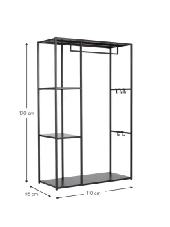 Armario Abierto De Metal Preston