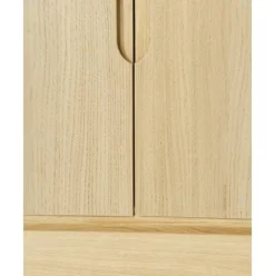 Armario En Roble Cassy, 2 Puertas
