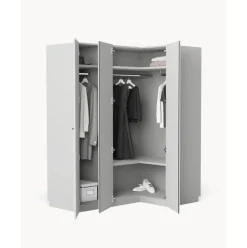 Armario Esquinero Modular Charlotte, 3 Puertas (165 Cm), Diferentes Variantes