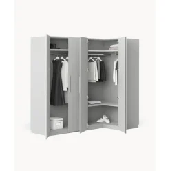 Armario Esquinero Modular Simone, 4 Puertas (215 Cm), Diferentes Variantes