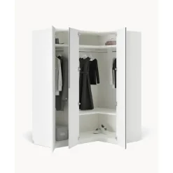 Armario Esquinero Modular Leon, 3 Puertas (165 Cm), Diferentes Variantes