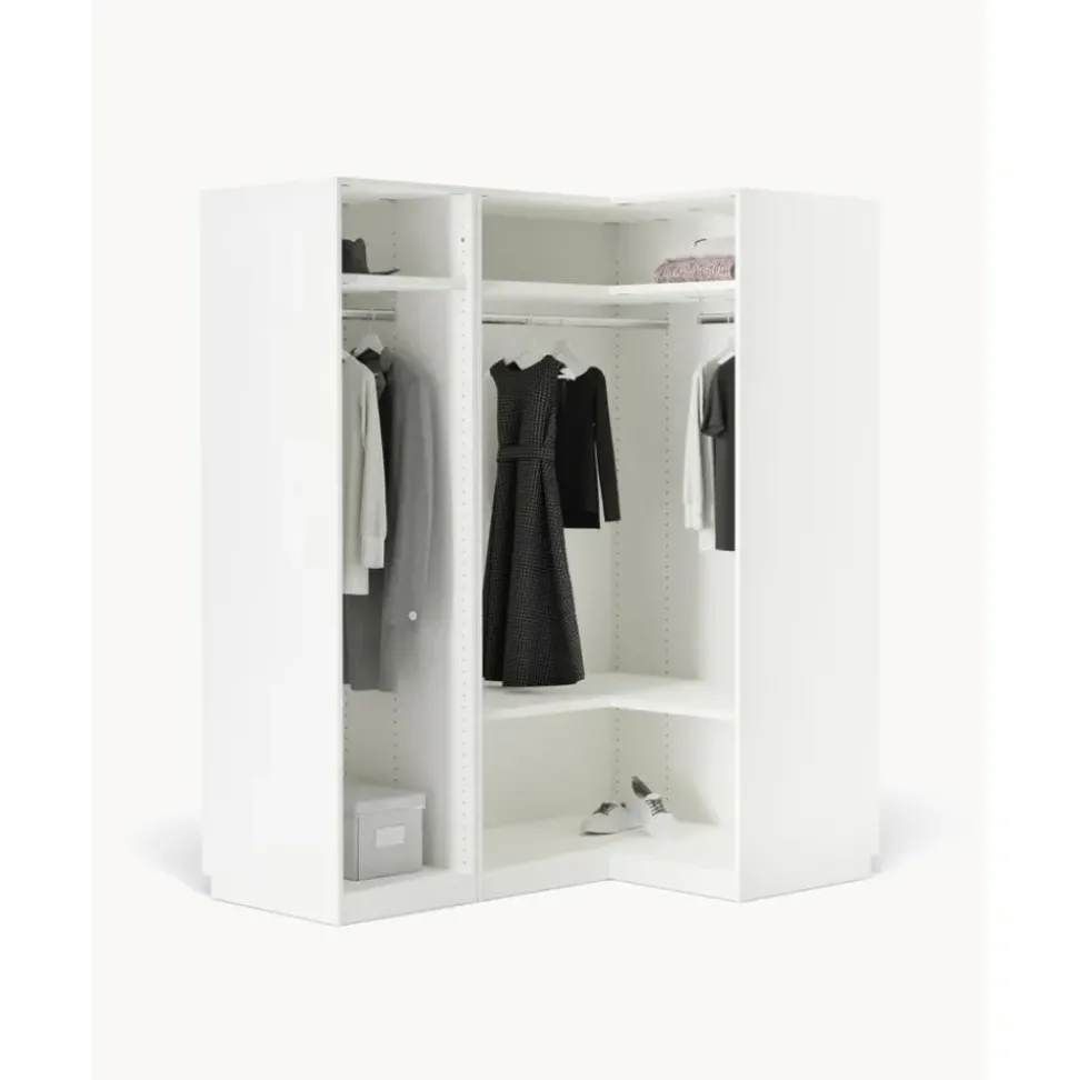 Armario Esquinero Modular Leon, 3 Puertas (165 Cm), Diferentes Variantes