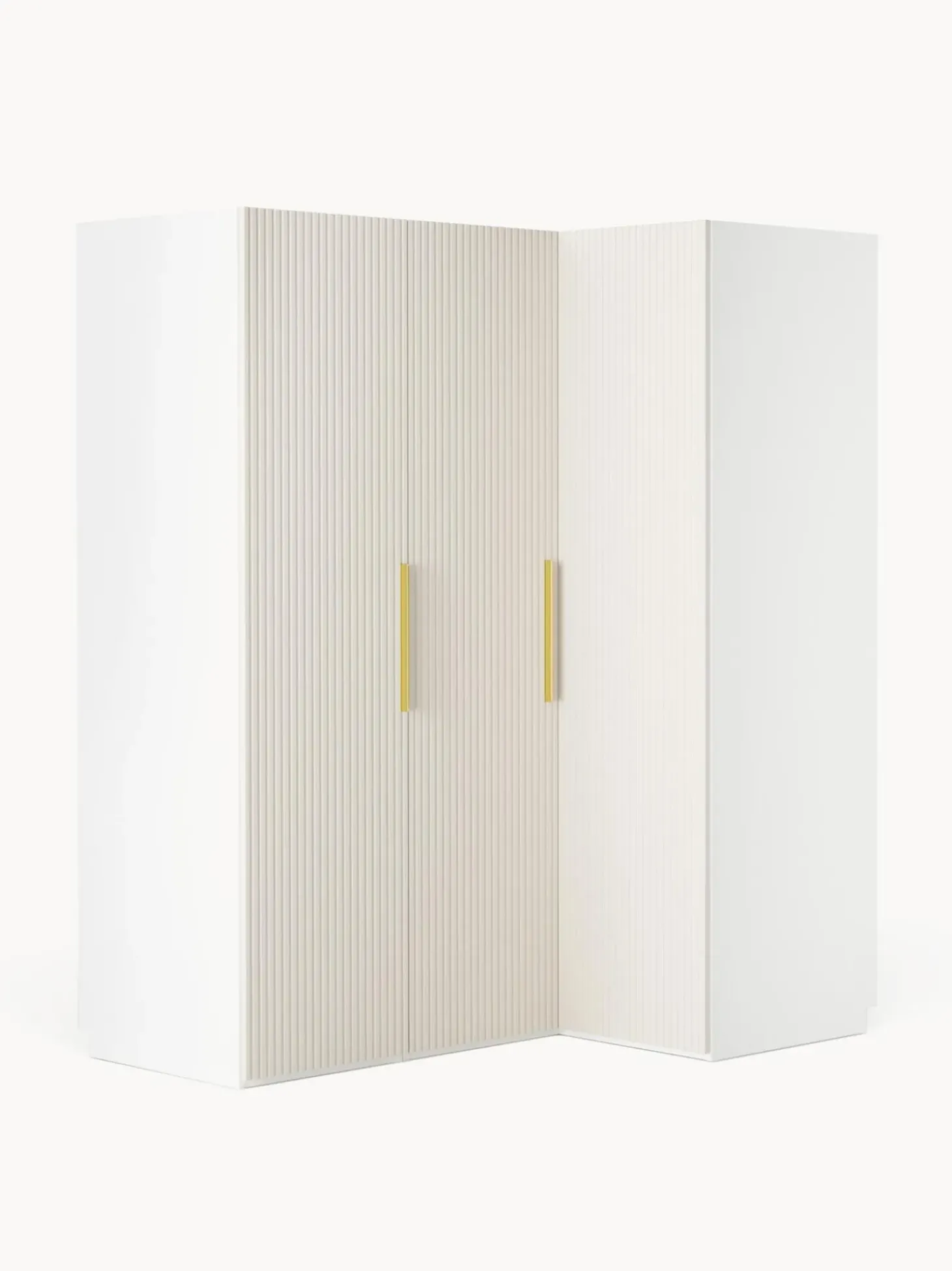 Armario Esquinero Modular Simone, 3 Puertas (165 Cm), Diferentes Variantes