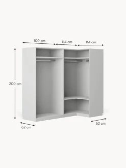 Armario Esquinero Modular Leon, 4 Puertas (215 Cm), Diferentes Variantes
