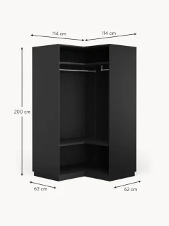 Armario Esquinero Modular Simone, 2 Puertas (115 Cm), Diferentes Variantes