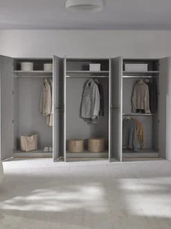 Armario Modular Charlotte, 6 Puertas (300 Cm), Diferentes Variantes