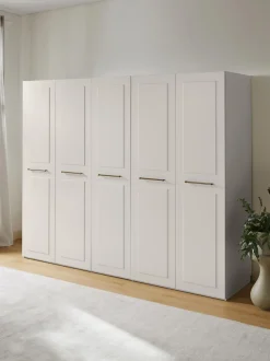Armario Modular Charlotte, 5 Puertas (250 Cm), Diferentes Variantes