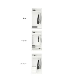 Armario Modular Charlotte, 2 Puertas (100 Cm), Diferentes Variantes
