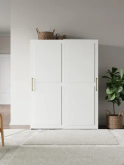 Armario Modular Charlotte, 2 Puertas Correderas (150 Cm), Diferentes Variantes