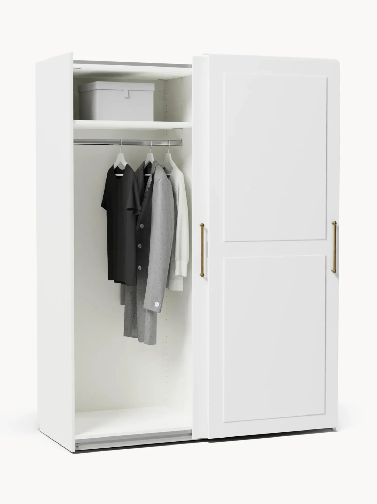 Armario Modular Charlotte, 2 Puertas Correderas (150 Cm), Diferentes Variantes