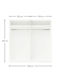 Armario Modular Charlotte, 4 Puertas (200 Cm), Diferentes Variantes