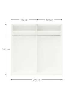 Armario Modular Charlotte, 4 Puertas (200 Cm), Diferentes Variantes
