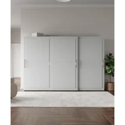 Armario Modular Charlotte, 3 Puertas Correderas (300 Cm), Diferentes Variantes