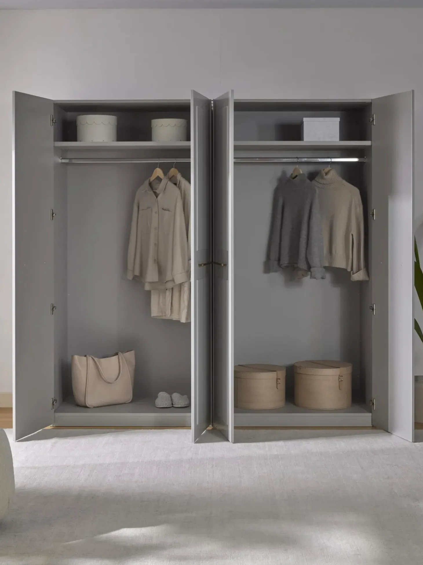 Armario Modular Charlotte, 4 Puertas (200 Cm), Diferentes Variantes