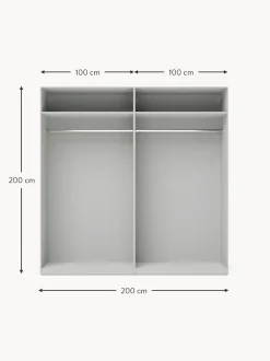 Armario Modular Charlotte, 4 Puertas (200 Cm), Diferentes Variantes