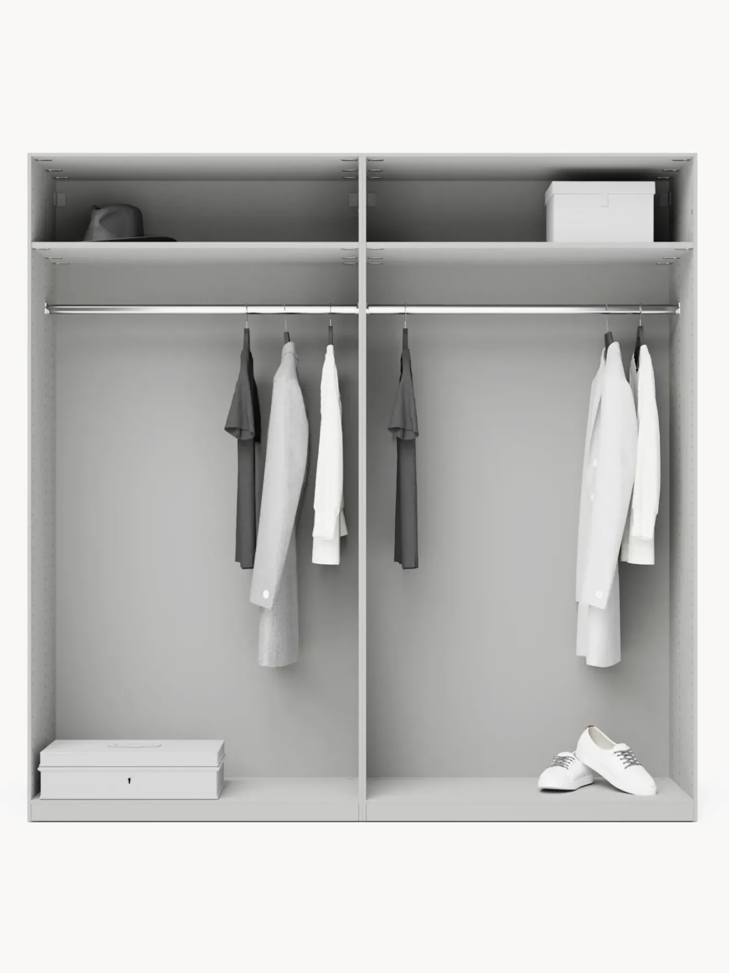 Armario Modular Charlotte, 4 Puertas (200 Cm), Diferentes Variantes