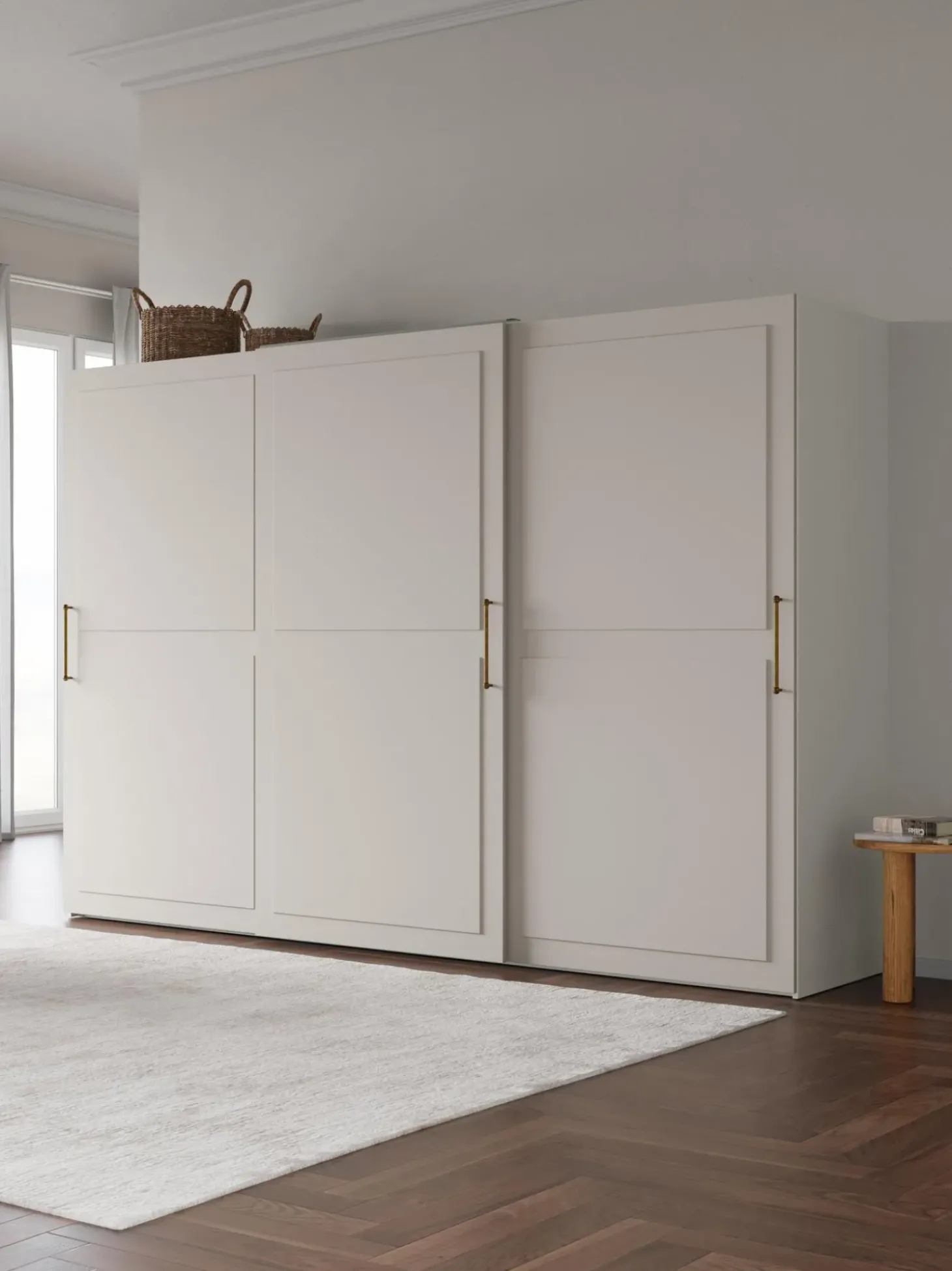 Armario Modular Charlotte, 3 Puertas Correderas (300 Cm), Diferentes Variantes