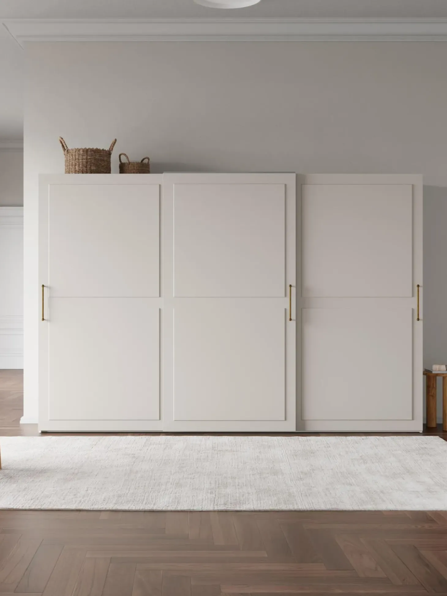 Armario Modular Charlotte, 3 Puertas Correderas (300 Cm), Diferentes Variantes