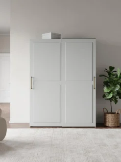 Armario Modular Charlotte, 2 Puertas Correderas (150 Cm), Diferentes Variantes