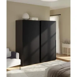 Armario Modular Leon, 2 Puertas Correderas (200 Cm), Diferentes Variantes