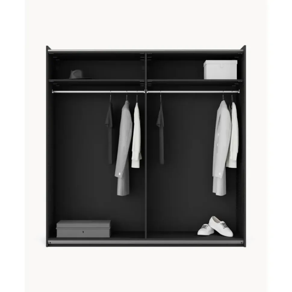 Armario Modular Leon, 2 Puertas Correderas (200 Cm), Diferentes Variantes