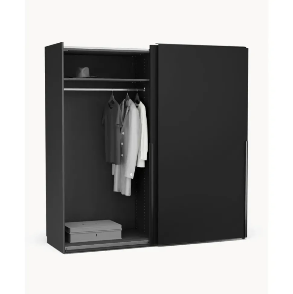 Armario Modular Leon, 2 Puertas Correderas (200 Cm), Diferentes Variantes