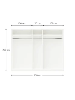 Armario Modular Leon, 5 Puertas (250 Cm), Diferentes Variantes