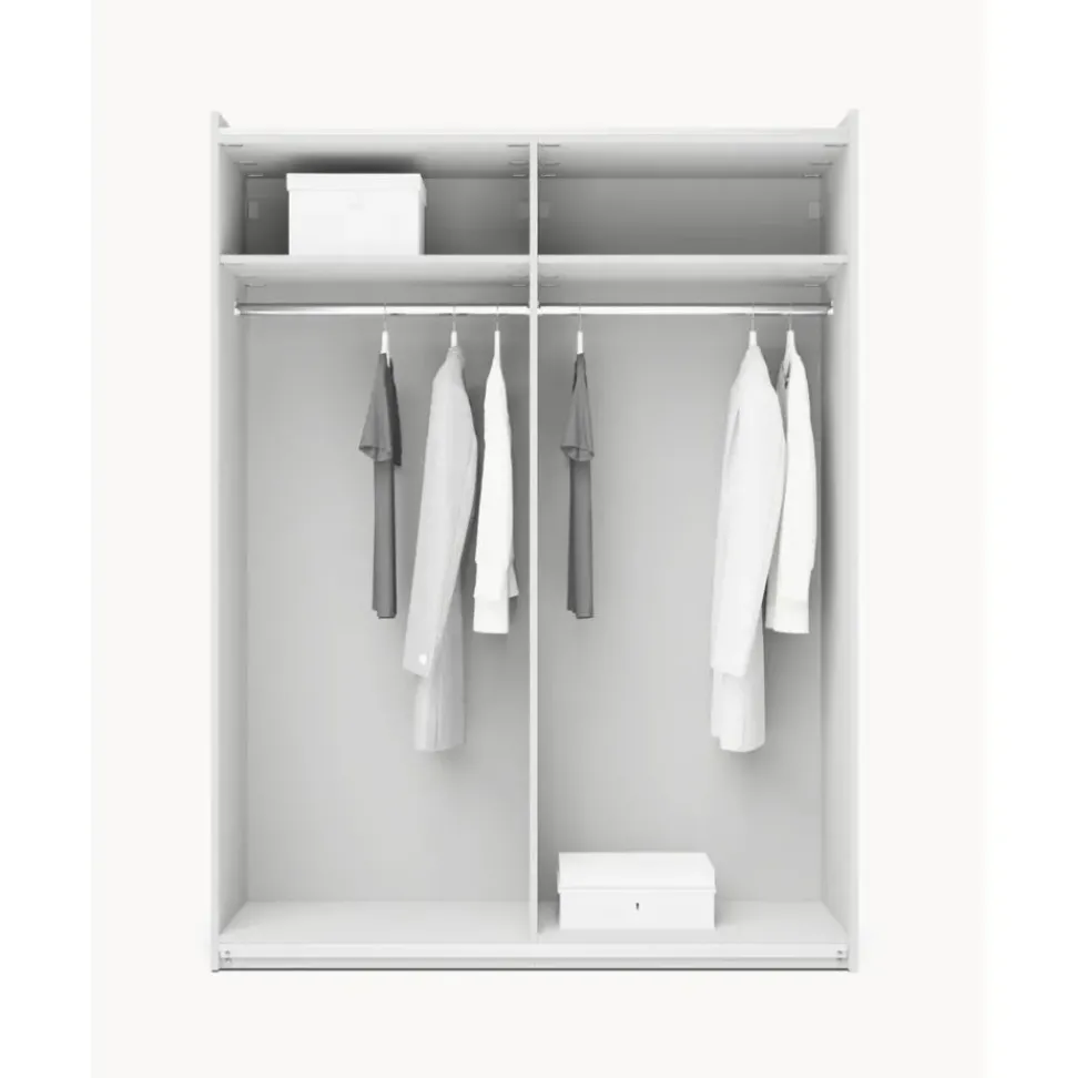 Armario Modular Leon, 2 Puertas Correderas (150 Cm), Diferentes Variantes