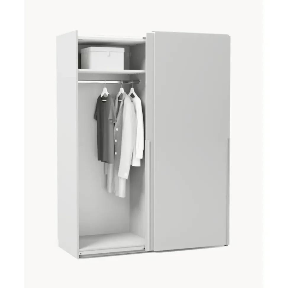 Armario Modular Leon, 2 Puertas Correderas (150 Cm), Diferentes Variantes