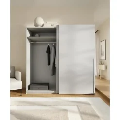 Armario Modular Leon, 2 Puertas Correderas (200 Cm), Diferentes Variantes