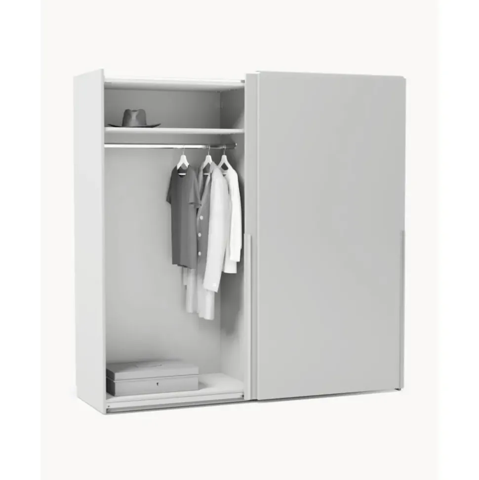 Armario Modular Leon, 2 Puertas Correderas (200 Cm), Diferentes Variantes