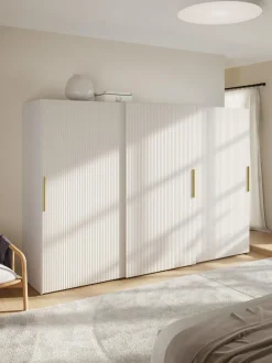 Armario Modular Simone, 3 Puertas Correderas (300 Cm), Diferentes Variantes