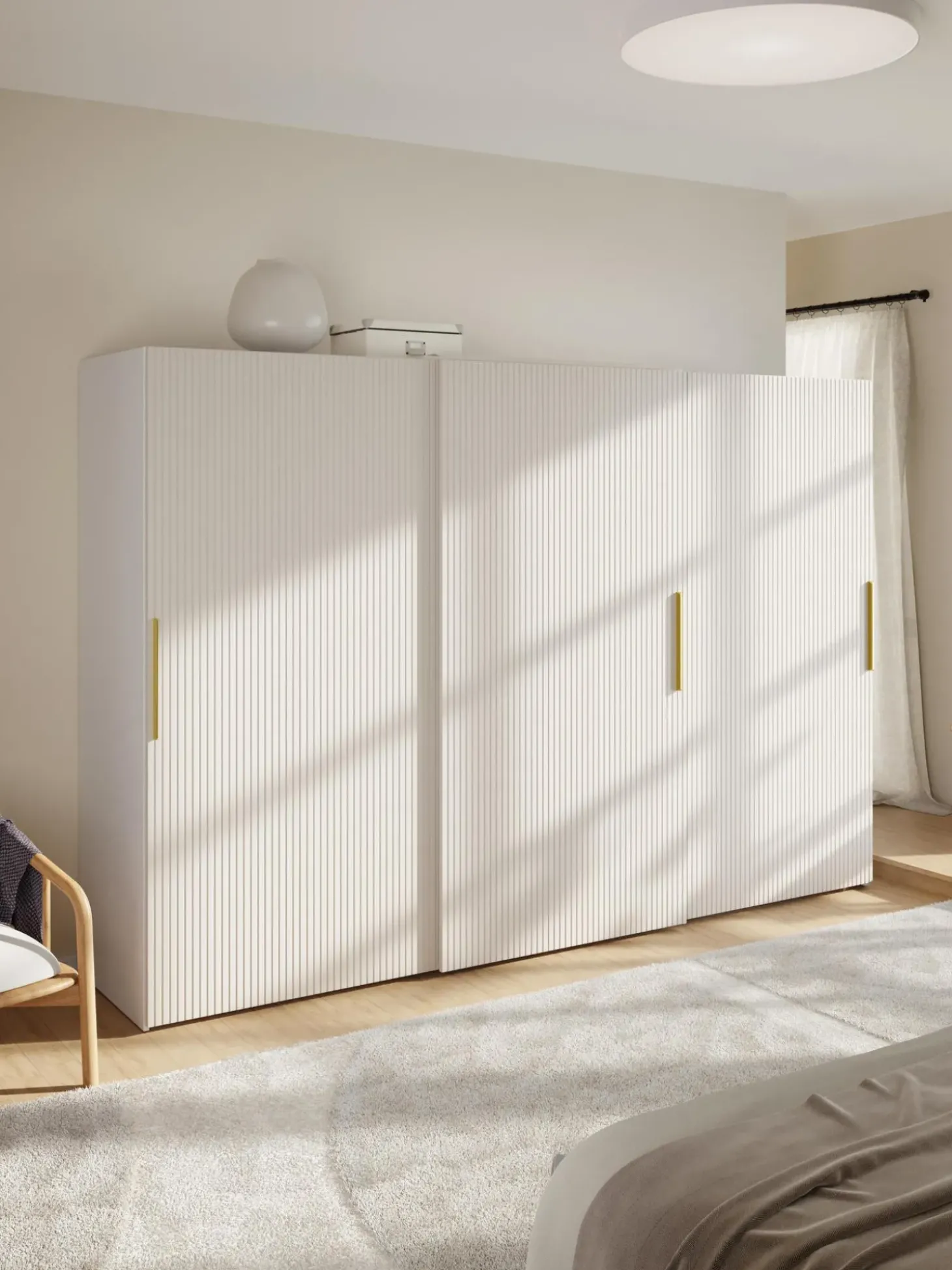 Armario Modular Simone, 3 Puertas Correderas (300 Cm), Diferentes Variantes
