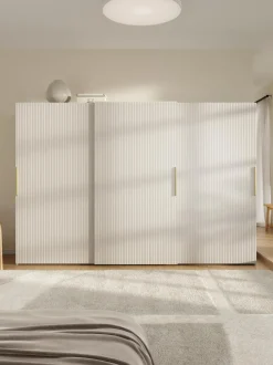 Armario Modular Simone, 3 Puertas Correderas (300 Cm), Diferentes Variantes