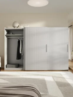 Armario Modular Simone, 3 Puertas Correderas (300 Cm), Diferentes Variantes