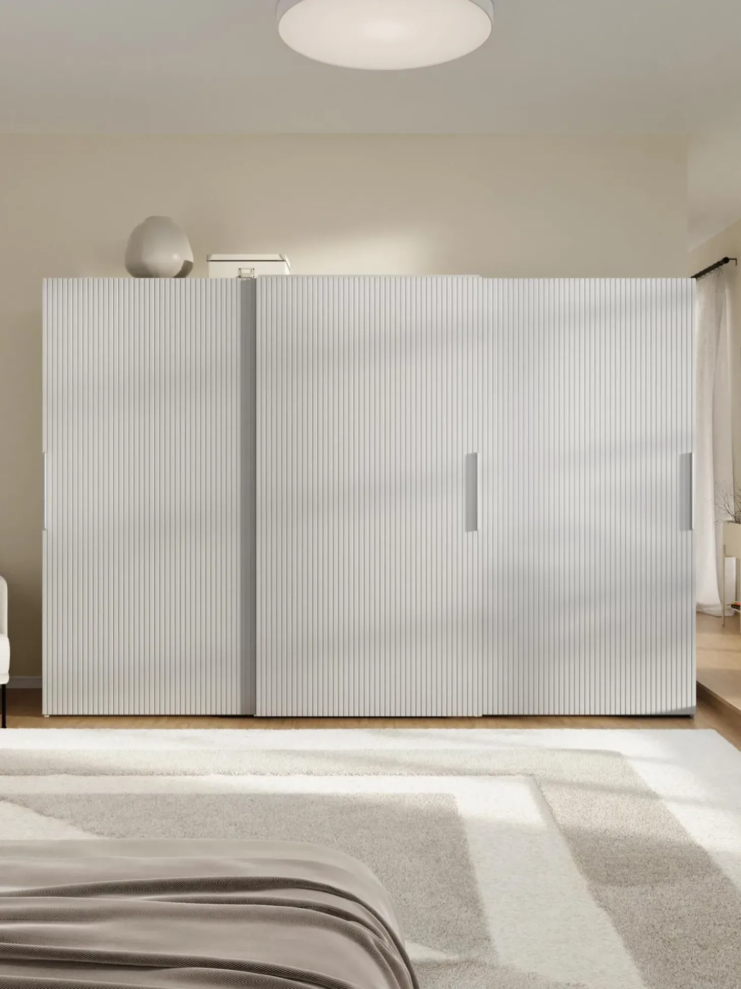 Armario Modular Simone, 3 Puertas Correderas (300 Cm), Diferentes Variantes