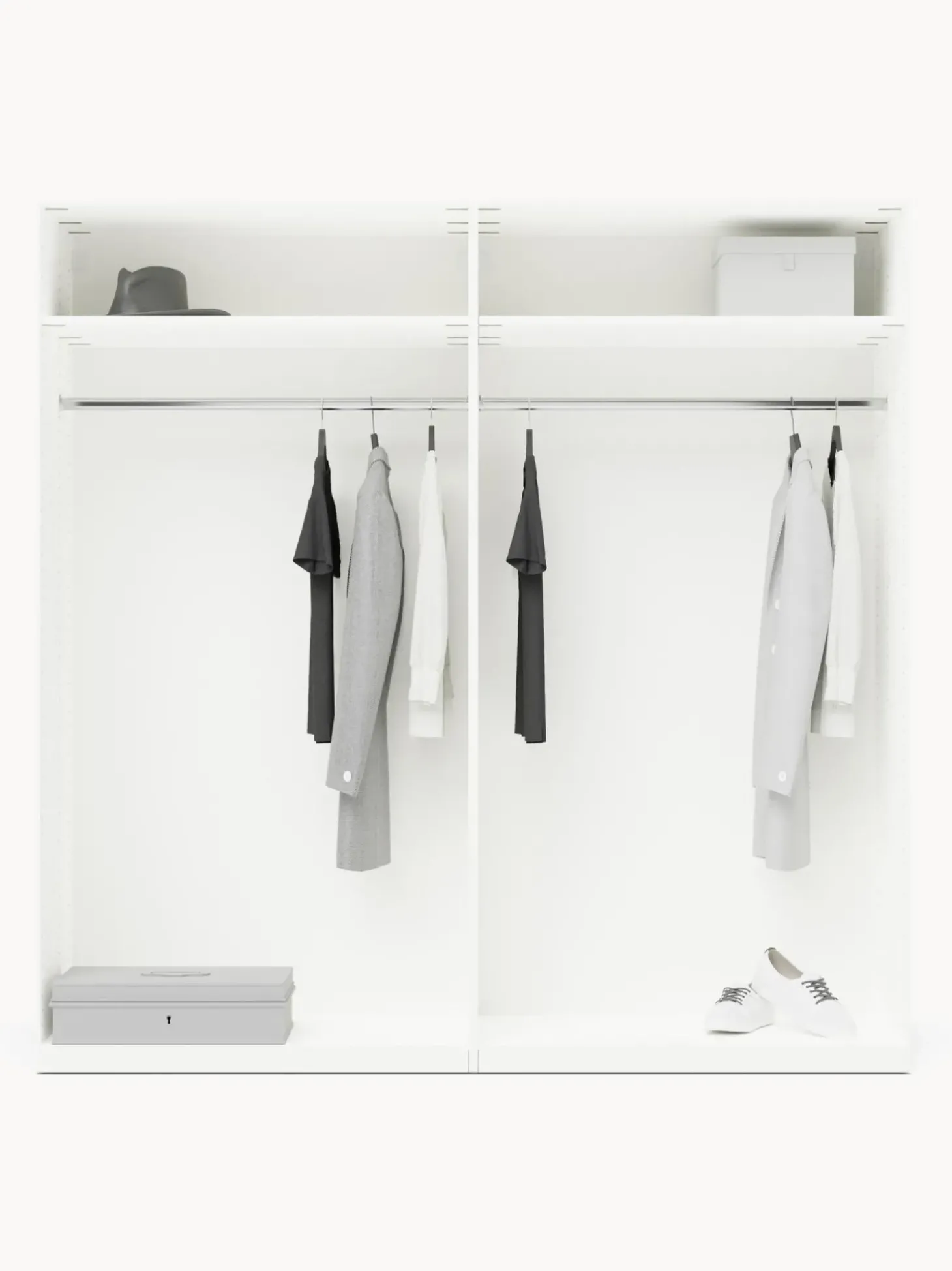 Armario Modular Simone, 4 Puertas (200 Cm), Diferentes Variantes