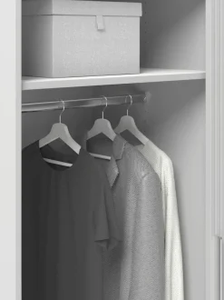 Armario Modular Simone, 2 Puertas Correderas (200 Cm), Diferentes Variantes