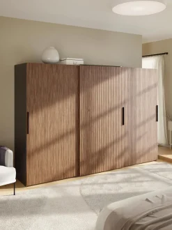 Armario Modular Simone, 3 Puertas Correderas (300 Cm), Diferentes Variantes